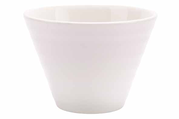 Proof - Artisan Wit Kommetje 11cm Rond Conisch
