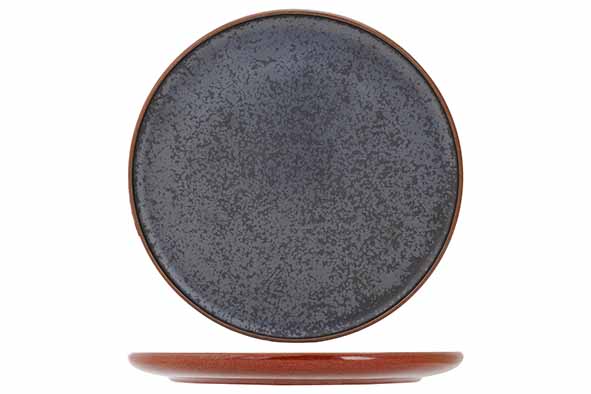 Proof - Elements maroon plat bord Ø 27 cm