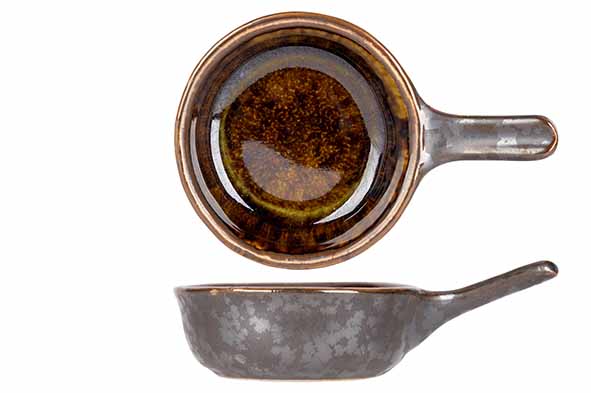 Proof - Elements mineral aperoschaaltje met steel Ø 10,5 x 6,5 x H 3,7 cm