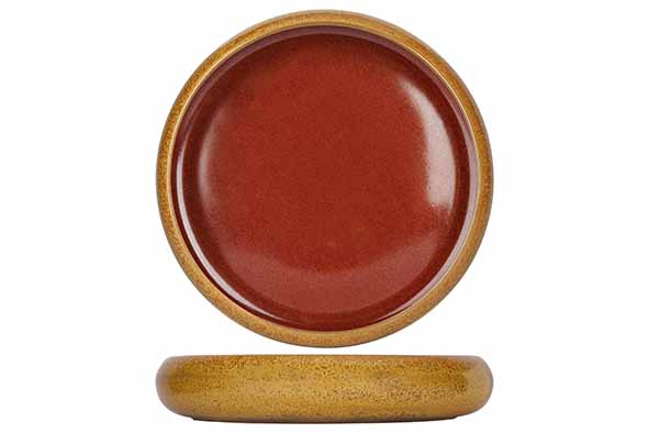 Proof - Elements mustard plat bord Ø 21,7 x H 4,5 cm