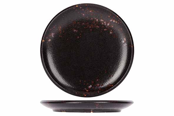 Proof - Etna broodbordje/plat bord zwart Ø 14,5 cm