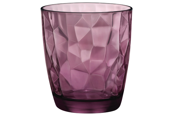 Diamond Tumbler 30cl Paars