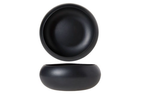 Black Mat Schaaltje D16XH6.5cm