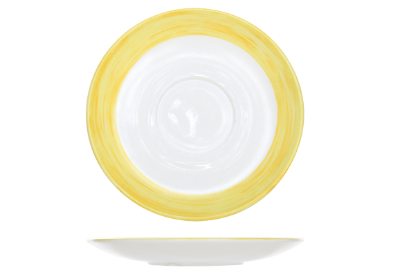 Brush Geel Ondertas D14cm