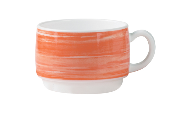 Brush Oranje koffietas 19cl