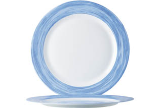 Brush Blauw Dessertbord D19 cm