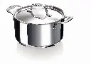 BEKA CHEF RVS Kookpot met deksel D26xH16,5 cm