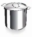 BEKA CHEF RVS kookpot/marmiet met deksel Ø 28 x H 31 cm