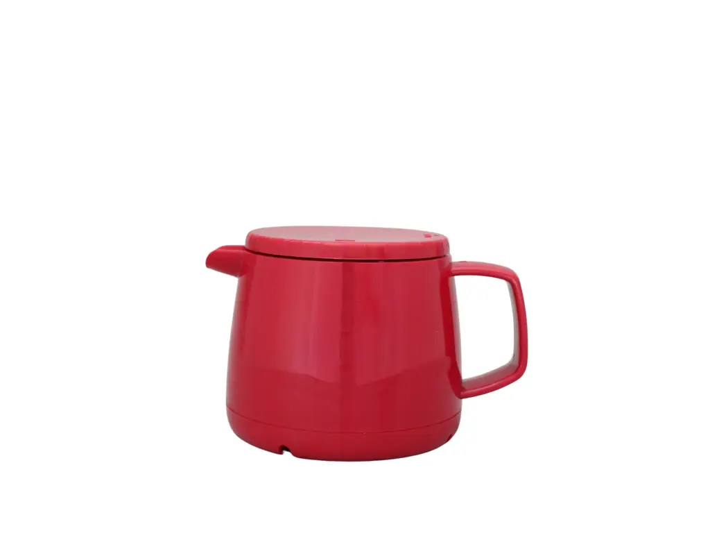 Isoleerkan Jazz 0.30L Lage Hoogte Rood H93 mm - D110 mm