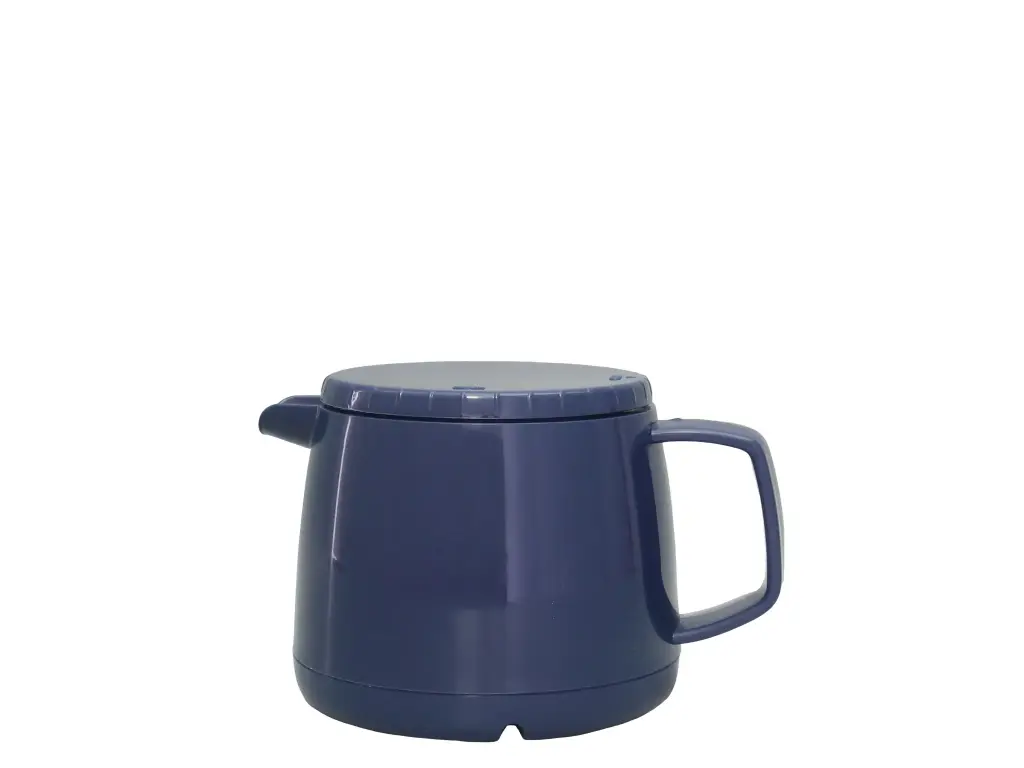 Isoleerkan Jazz 0.30L Lage Hoogte RVS Blauw H93 mm - D110 mm