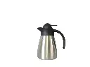 Isoleerkan 0.5L RVS Pro RVS H200 mm - D108 mm - drukknop