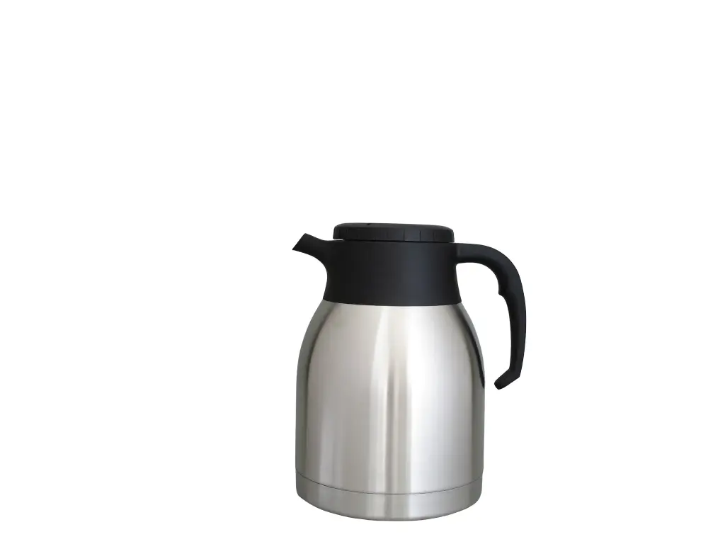 Isoleerkan 1.5L RVS Pro RVS H208 mm - D142 mm - met filterdop