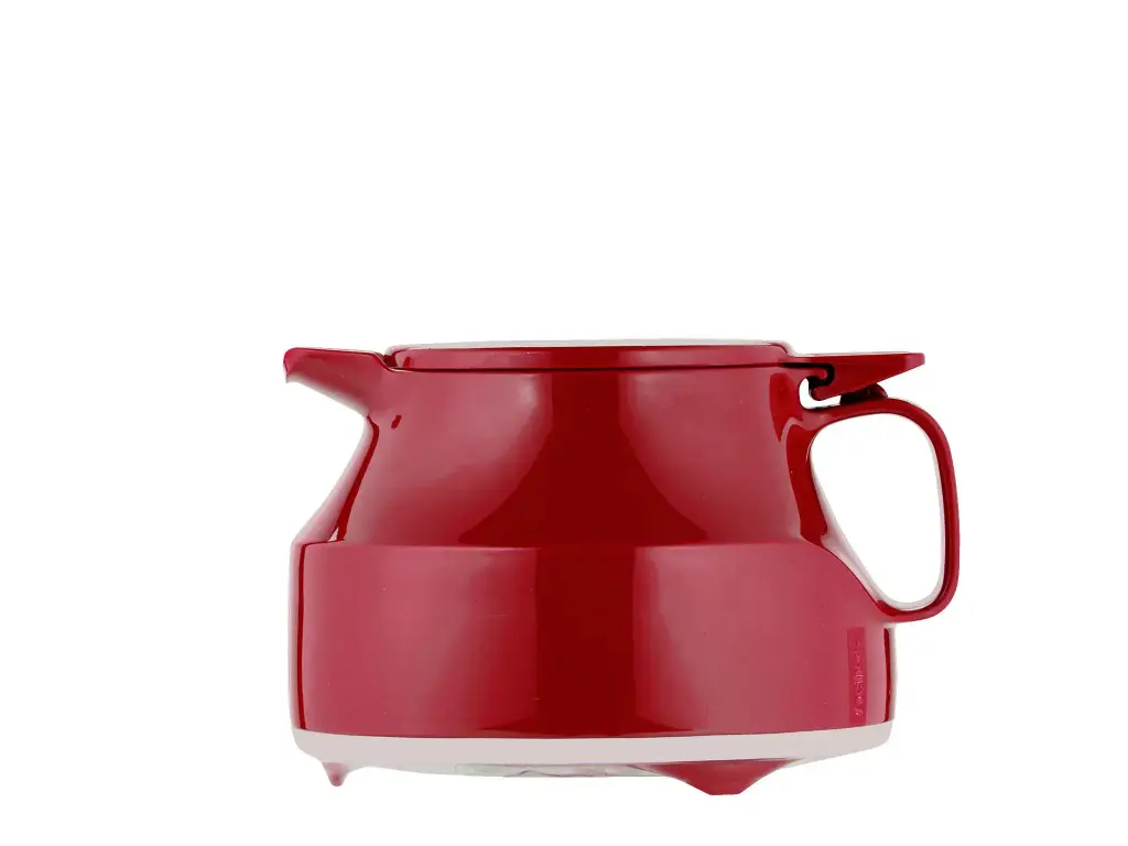 Helios Isoleerkan Rood 0.30L Room Pro H90 mm - D124 mm - glazen binnenfles