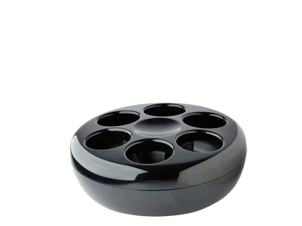 Thermische Fleshouder Zwart Pure H100 mm - D270 mm