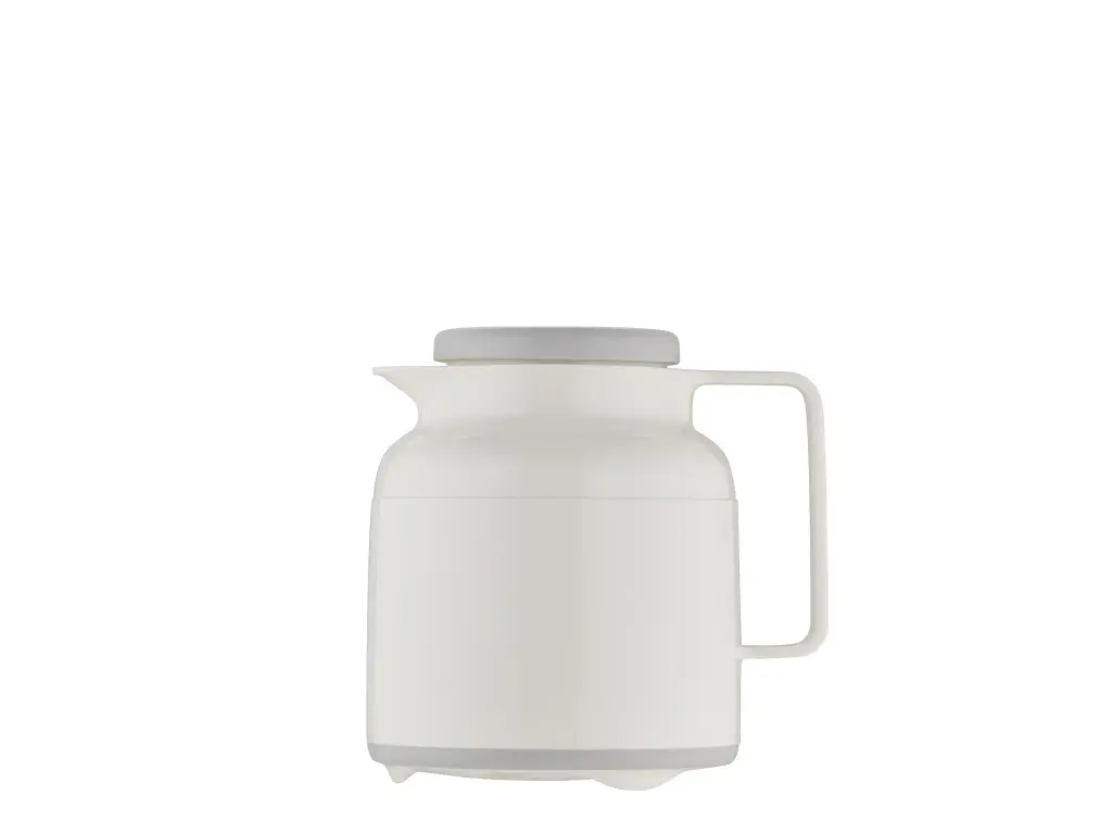 Helios Isoleerkan Wit 1.0L Wash Pro H191 mm - D156 mm - glazen binnenfles  