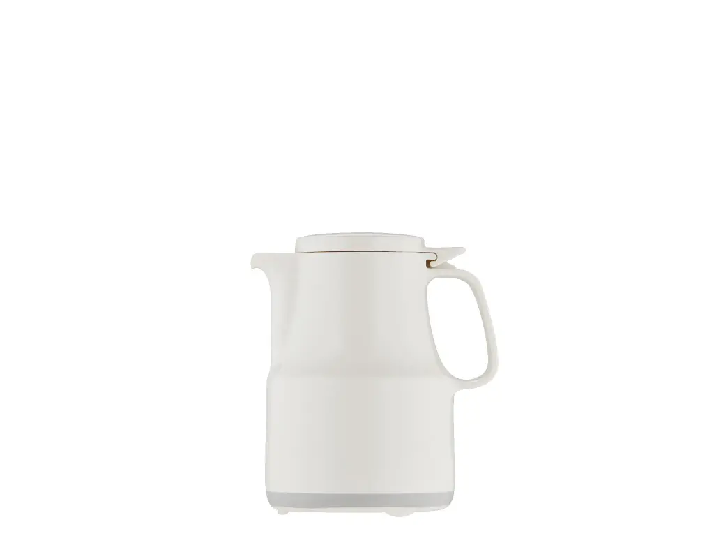 Helios Isoleerkan Wit 0.3L Thermoboy H167 mm - D114 mm - glazen binnenfles