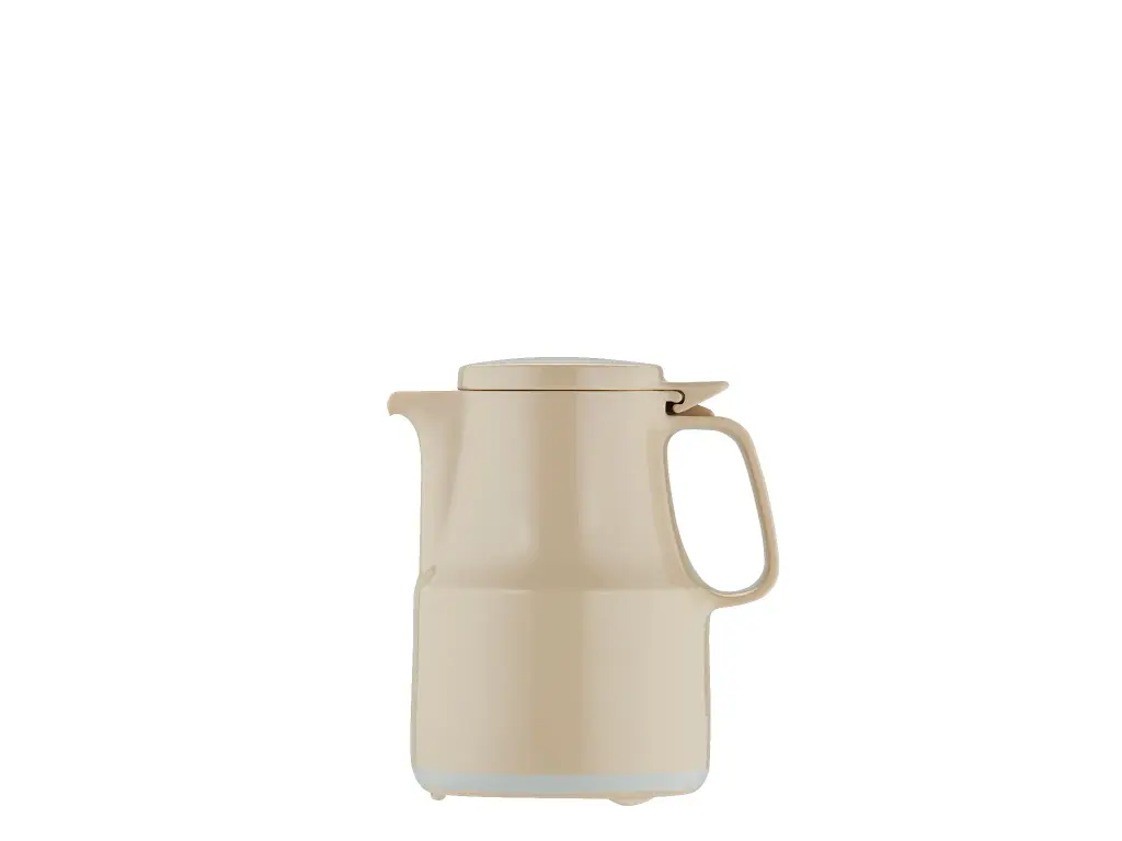 Helios Isoleerkan Beige 0.3L Thermoboy H167 mm - D114 mm - glazen binnenfles