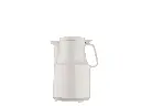 Helios Isoleerkan Wit 0.6L Thermoboy H191 mm - D114 mm - glazen binnenfles