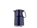 Helios Isoleerkan Blauw 0.6L Thermoboy H191 mm - D114 mm - glazen binnenfles