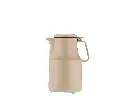 Helios Isoleerkan Beige 0.6L Thermoboy H191 mm - D114 mm - glazen binnenfles