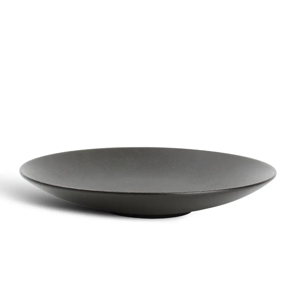 Dusk Black Diep bord 24,5xH4cm 