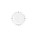 Basic White Plat bord 24cm - black rim  