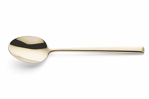 Metropole Champagne Dessertlepel Pvd 4.00 mm