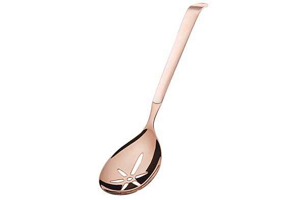 Buffet Copper Serveerlepel Geperforeerd