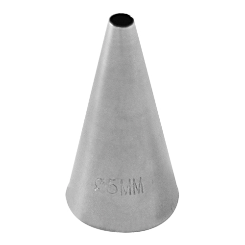 spuitje (02/Ø05mm) - RVS - Rond