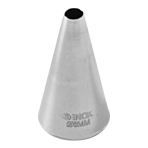 spuitje (03/Ø06mm) - RVS - Rond