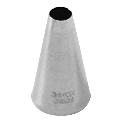 spuitje (06/Ø09mm) - RVS - Rond
