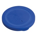 Siliconen deksel serveerschaal D11,5cm - blauw
