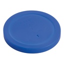 Siliconen deksel serveerschaal D13cm - blauw