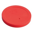 Siliconen deksel serveerschaal D13cm - rood