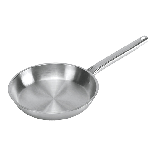 RVS lyonnaiserpan / braadpan Ø28cm - H5,5 cm