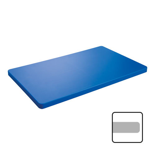 Snijplank 60x35 cm - H 2,0 cm - blauw