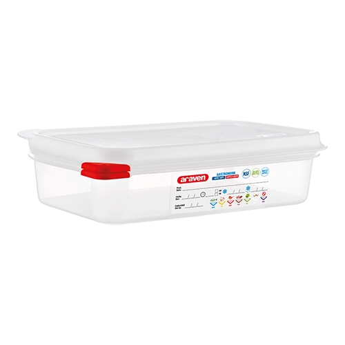 Araven voedseldoos GN1/4 - H6,5 cm