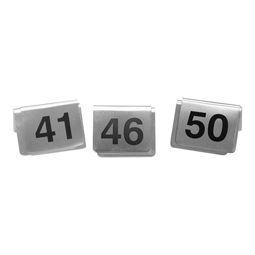 tafelnummer set (41~50)
