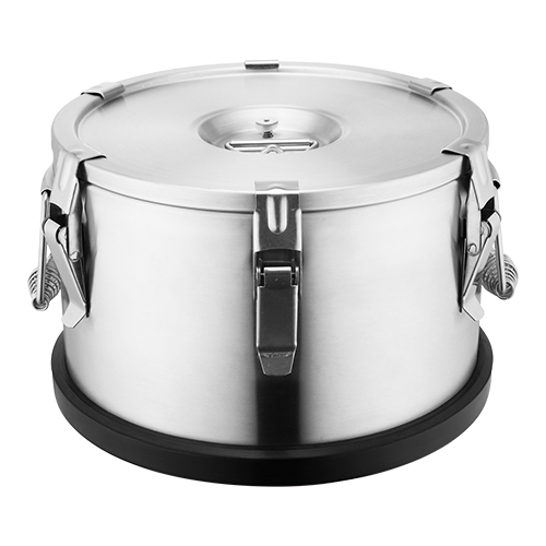 Dubbelwandige RVS soepcontainer 10L met ventiel - H17,0 cm
