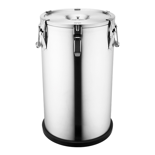 Dubbelwandige RVS soepcontainer 35L met ventiel - H52,0 cm