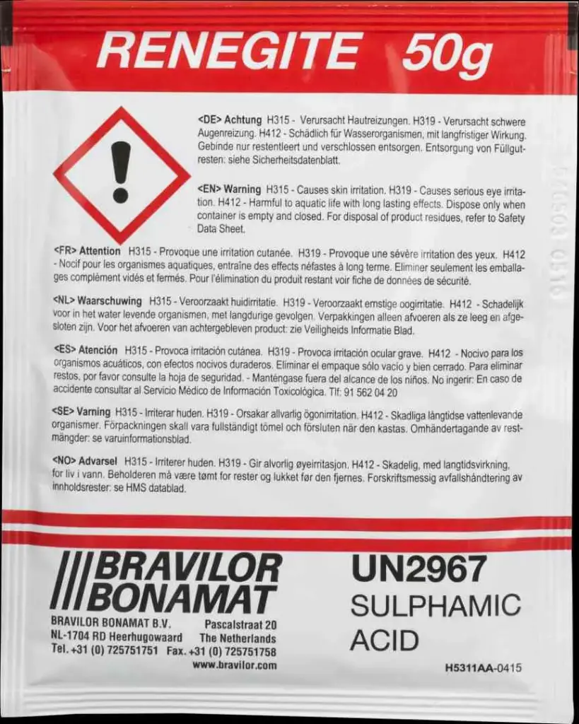 Bravilor Renegite - ontkalkingsproduct