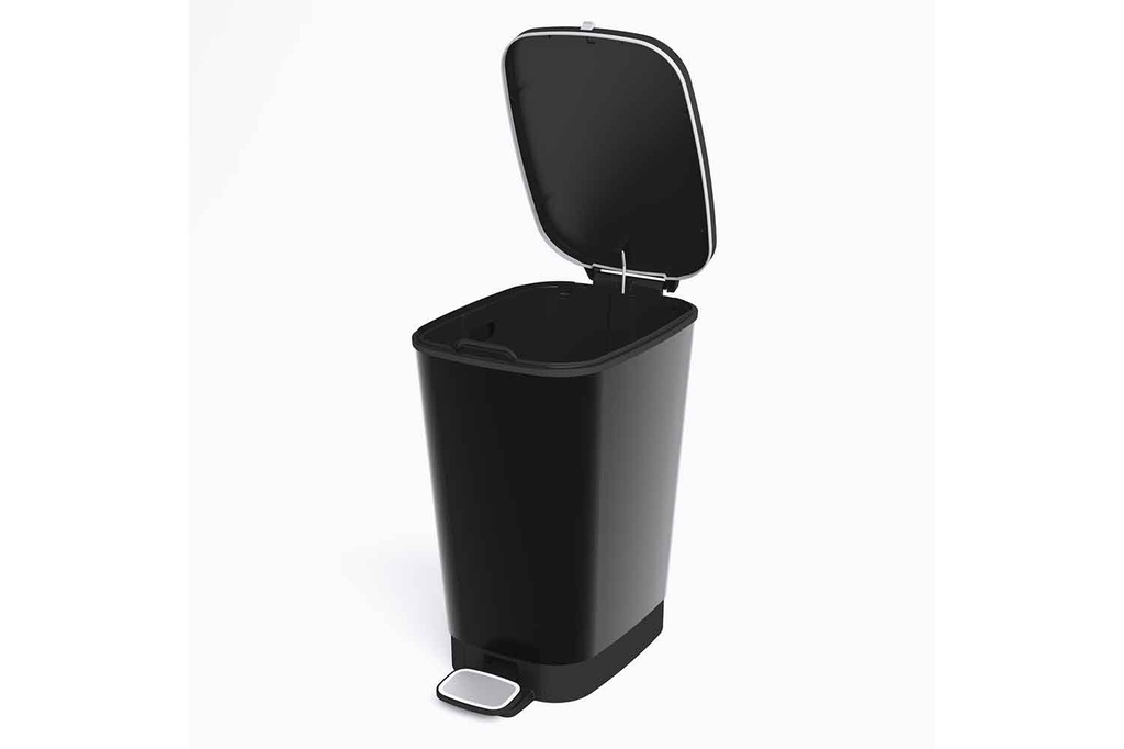 Curver Chic Bin pedaalemmer M zwart  30 - 35 L - 27 x 41 x H45 cm