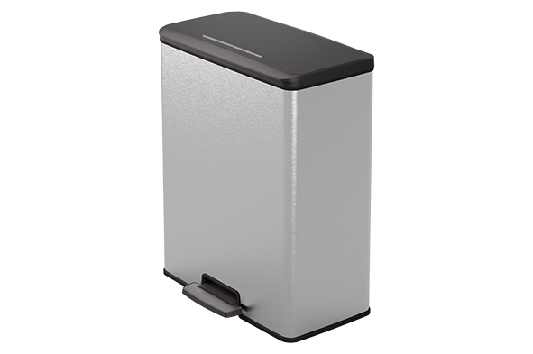 Curver decobin pedaalemmer Duo - Grijs - 26+26L