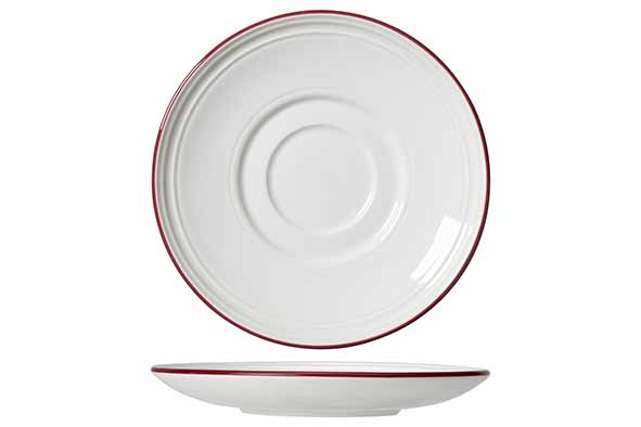 Steelite Bead Maroon Band Ondertas D15 cm 