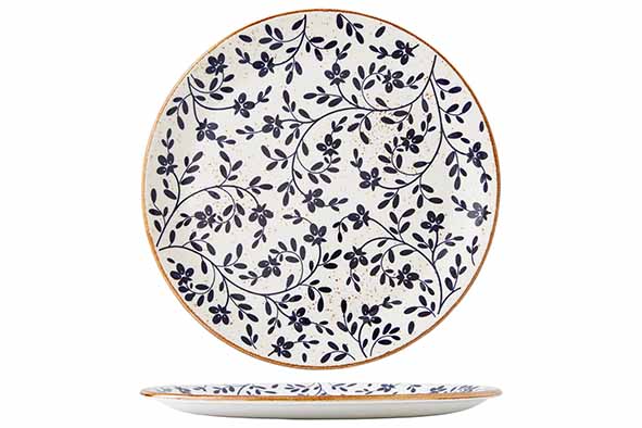 Steelite Flora Blue Plat Bord D28 cm 