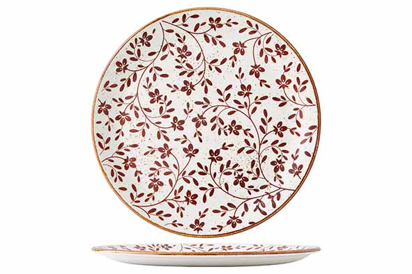 Steelite Flora Brown Plat Bord D28 cm 