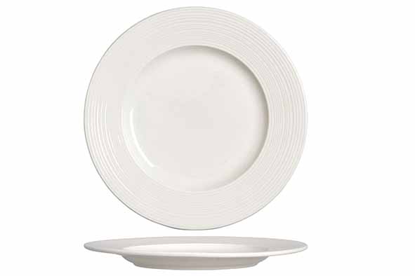 Steelite Concorde White Plat Bord D23 cm 