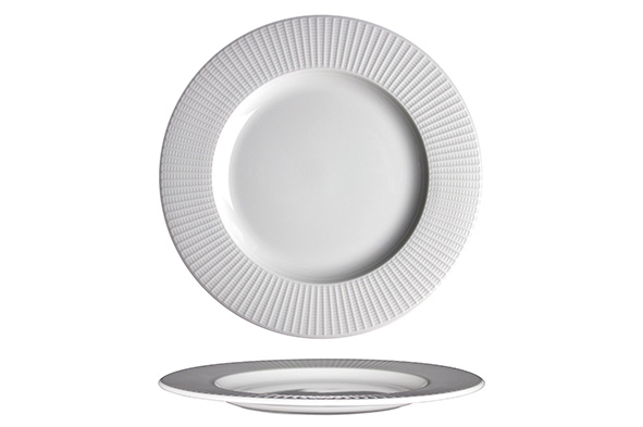 Steelite Willow Mid Rim Plat bord D23 cm  