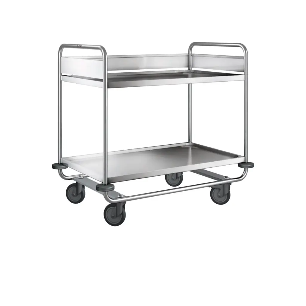 B.Pro Afruimwagen - 3 zijdige gesloten imperiaal - ARW 10 x 6-2 - kunststof wielen