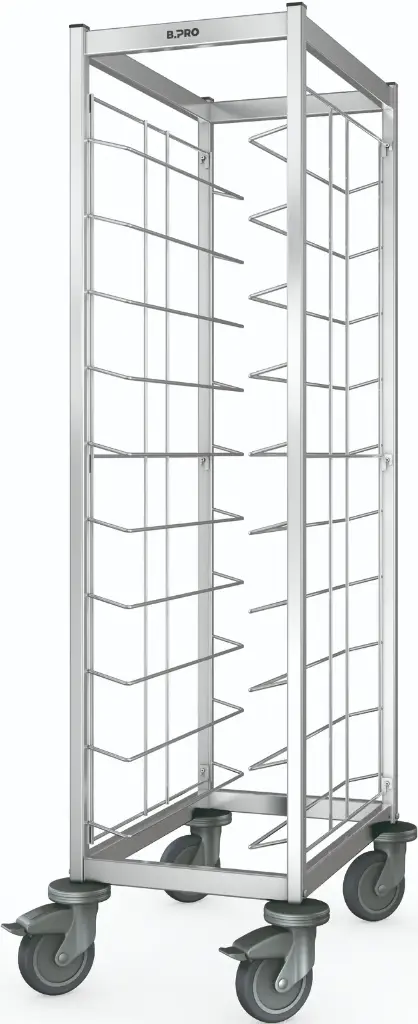 B.Pro Dienbladenafruimwagen - TAW 10 x GN 1/1